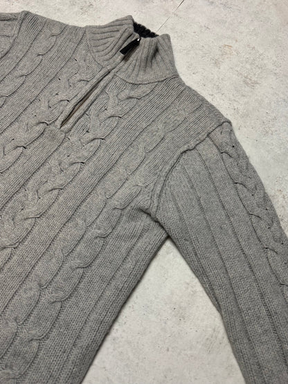 Gant Quarter-Zip Grau S