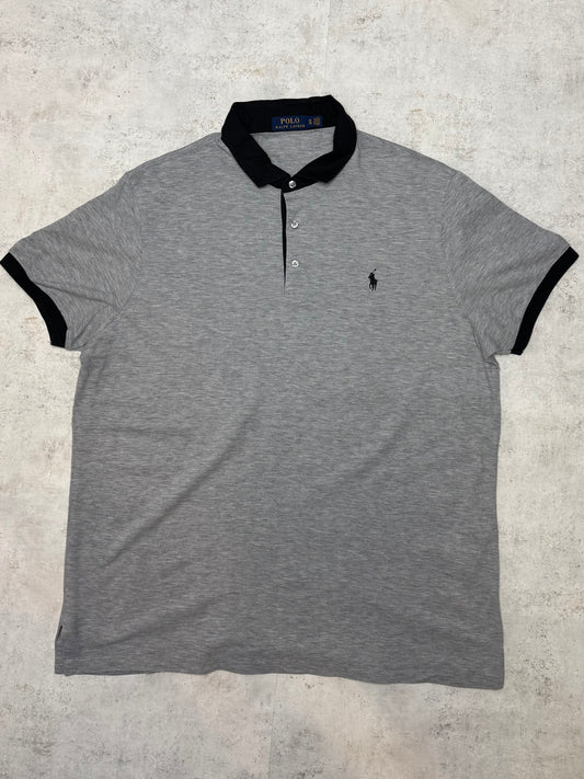 Ralph Lauren Poloshirt Kurz Grau XL