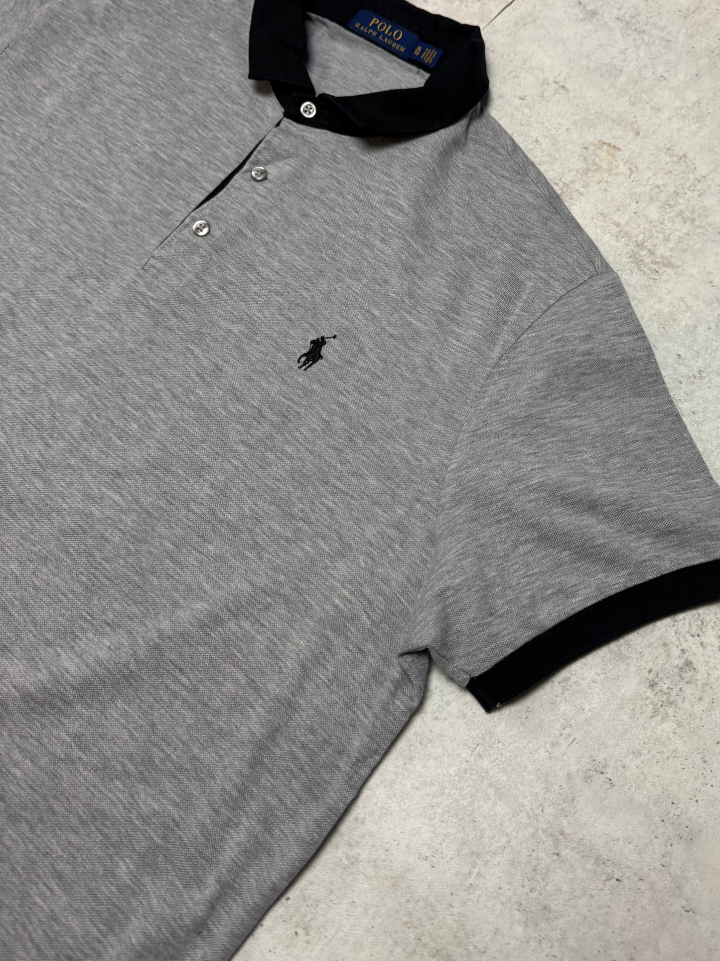 Ralph Lauren Poloshirt Kurz Grau XL