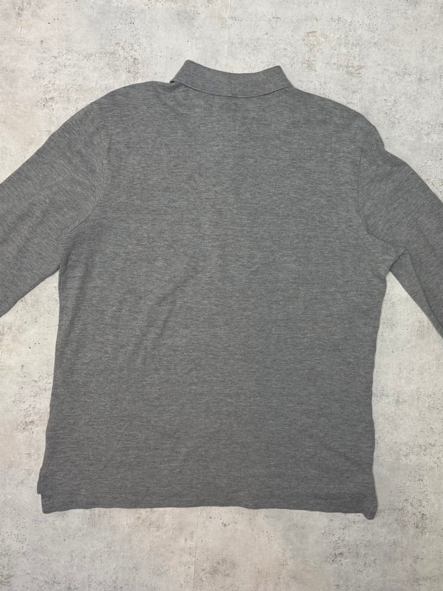 Ralph Lauren Poloshirt Lang Grau L