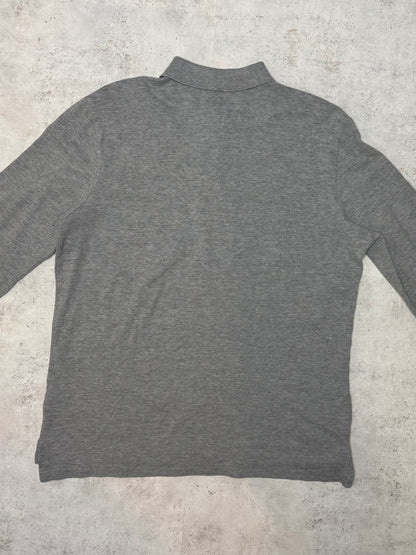 Ralph Lauren Poloshirt Lang Grau L