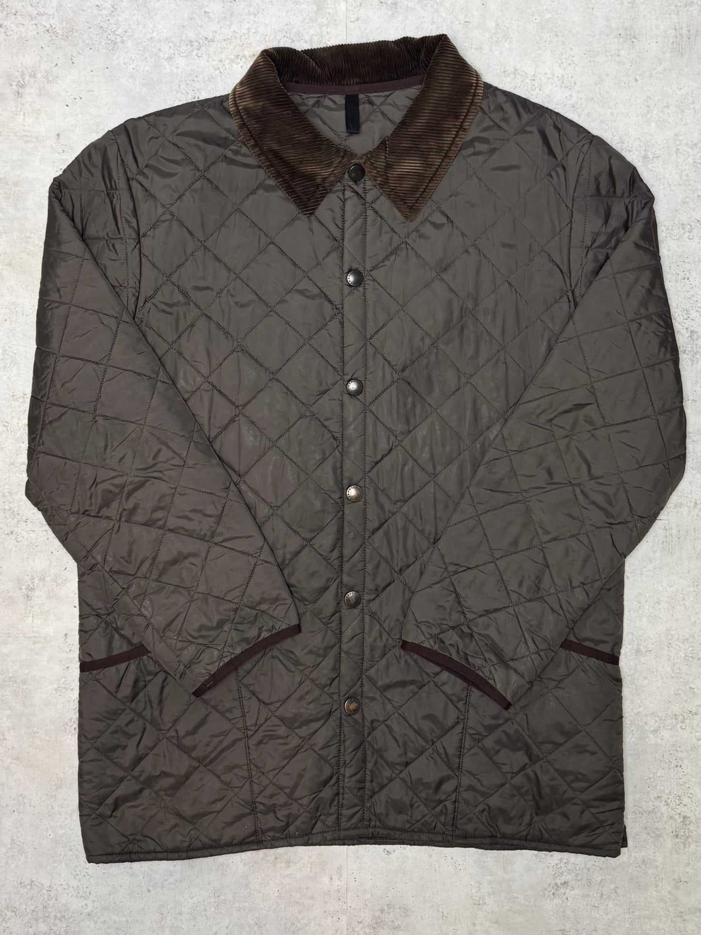 Barbour Steppjacke Khaki XL