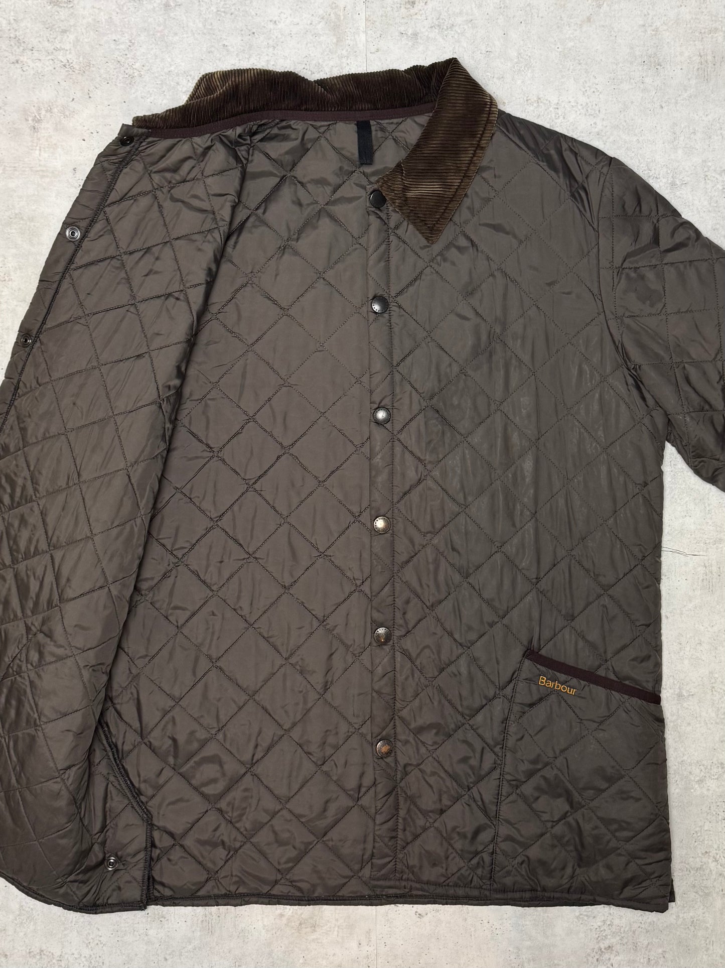 Barbour Steppjacke Khaki XL