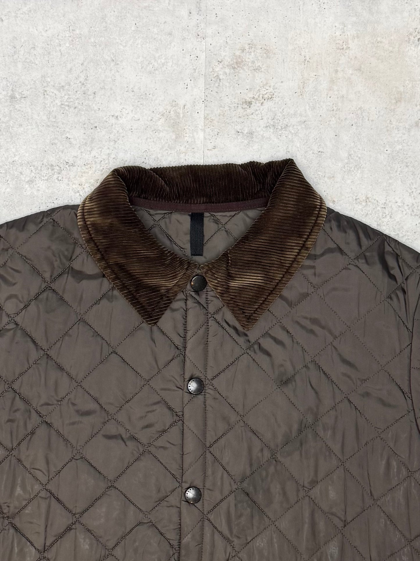 Barbour Steppjacke Khaki XL