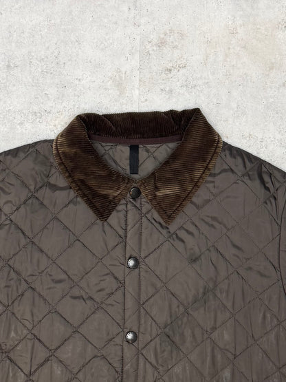 Barbour Steppjacke Khaki XL