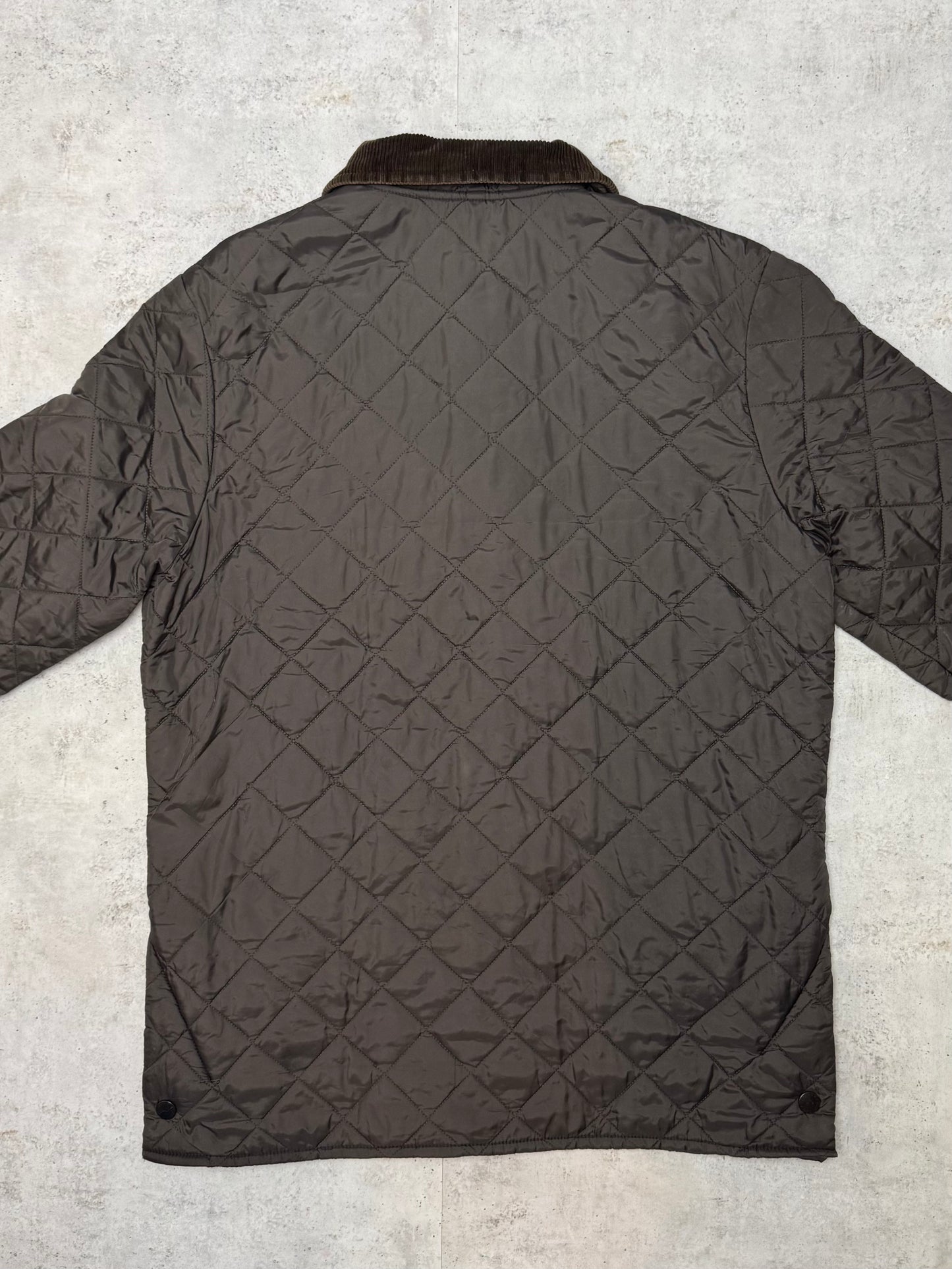 Barbour Steppjacke Khaki XL