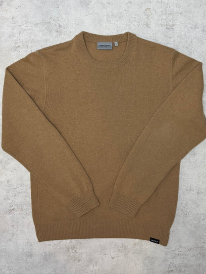 Carhartt Rundhalspullover Braun S