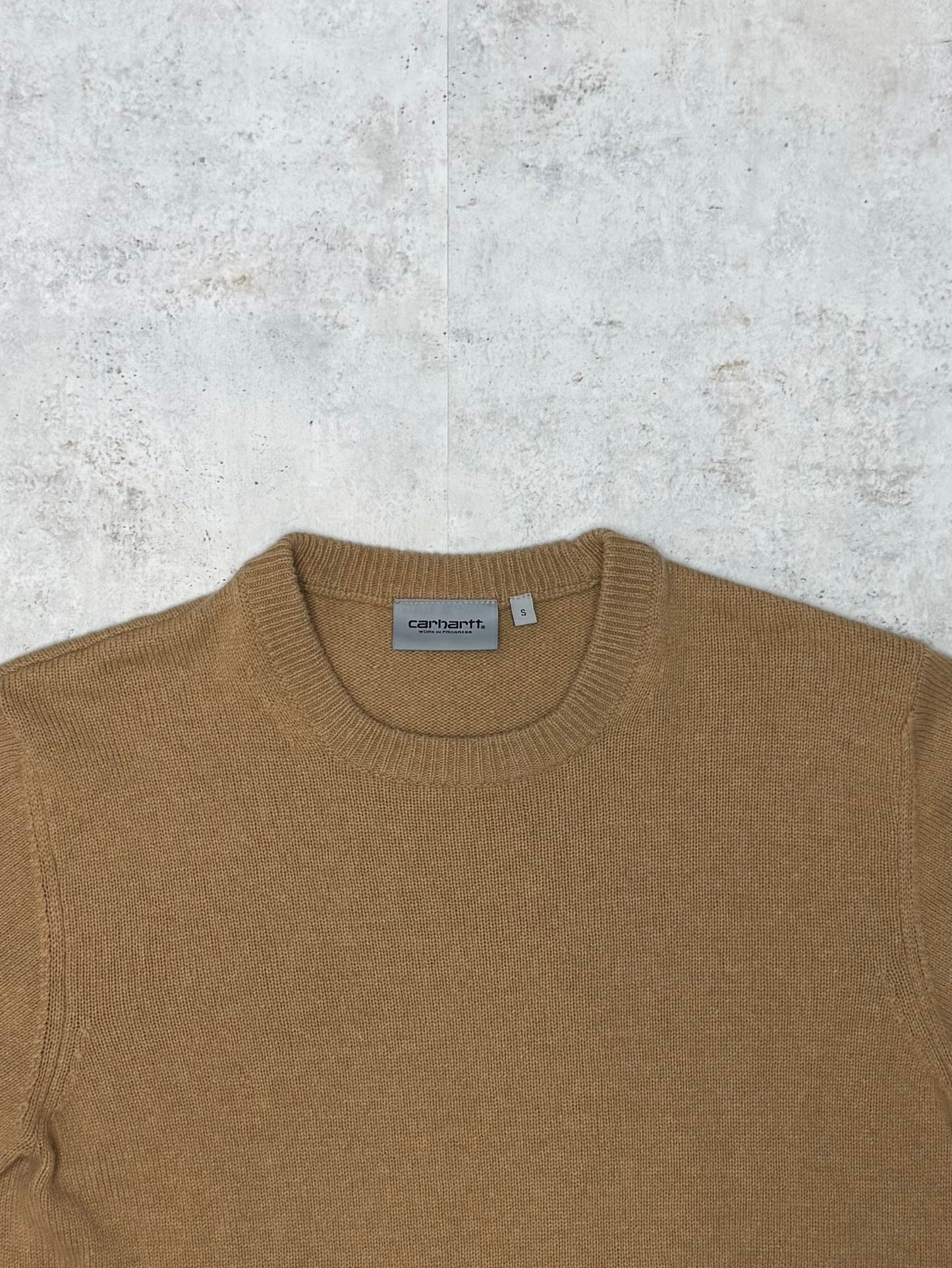 Carhartt Rundhalspullover Braun S