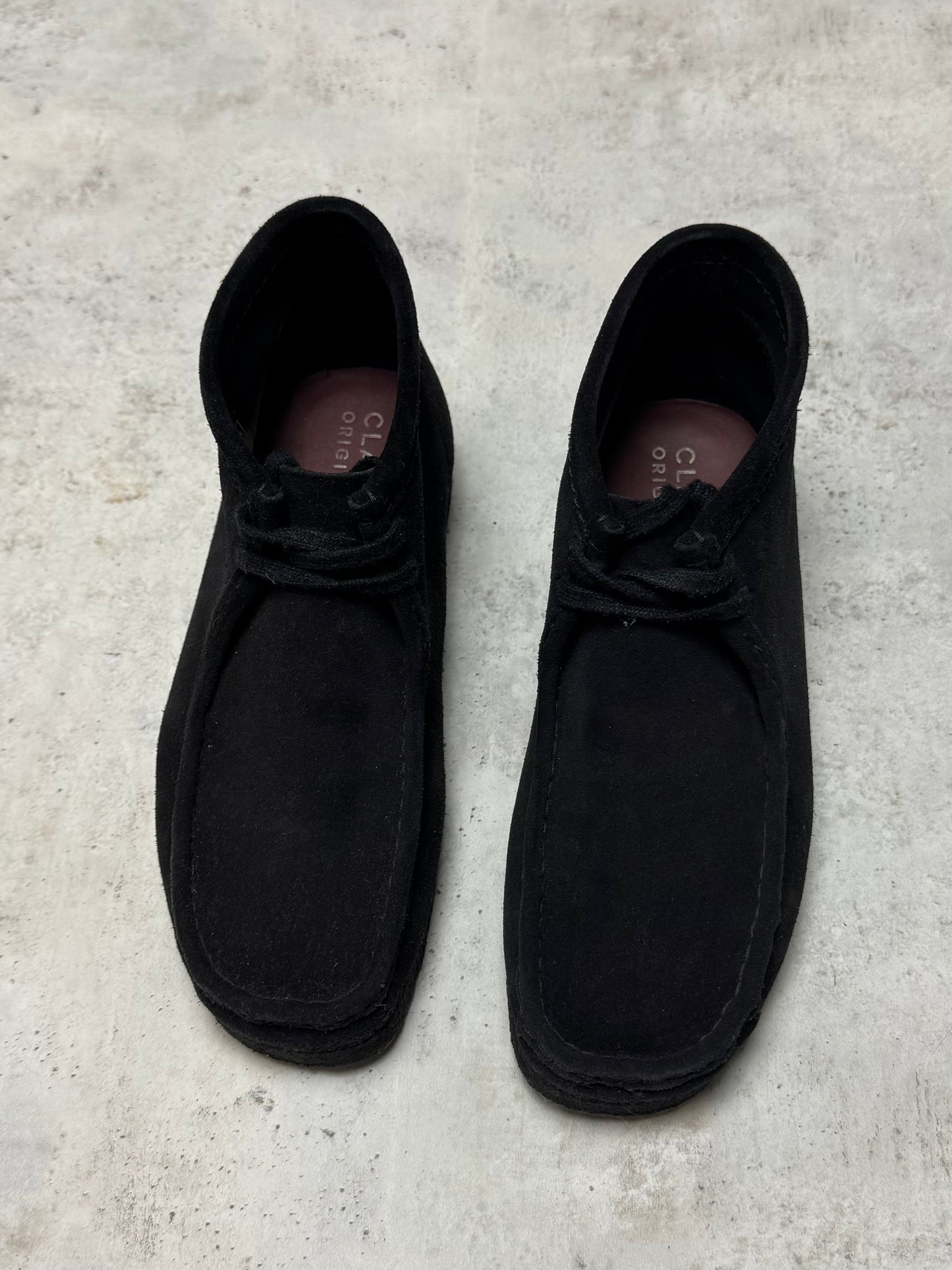 Clarks Originals Wallabee Schwarz 42