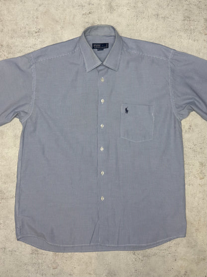 Ralph Lauren Hemd Blau/Weiß L