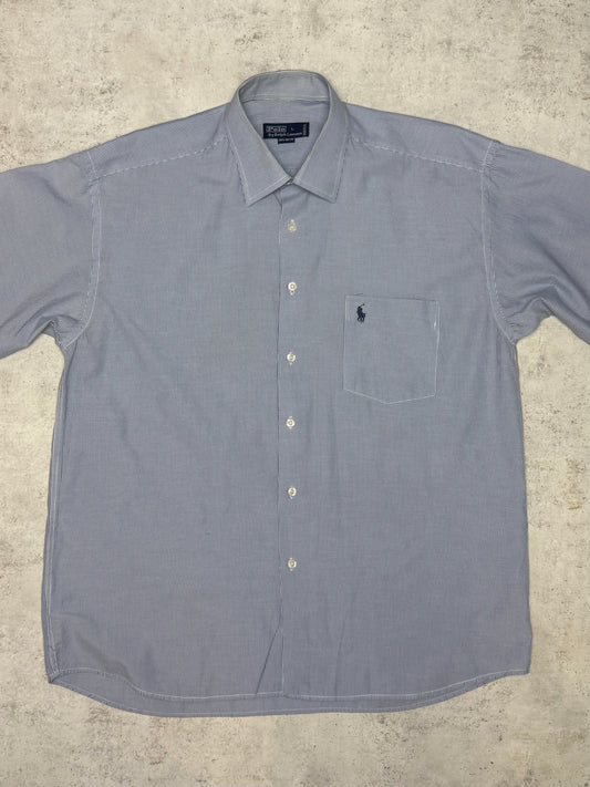 Ralph Lauren Hemd Blau/Weiß L