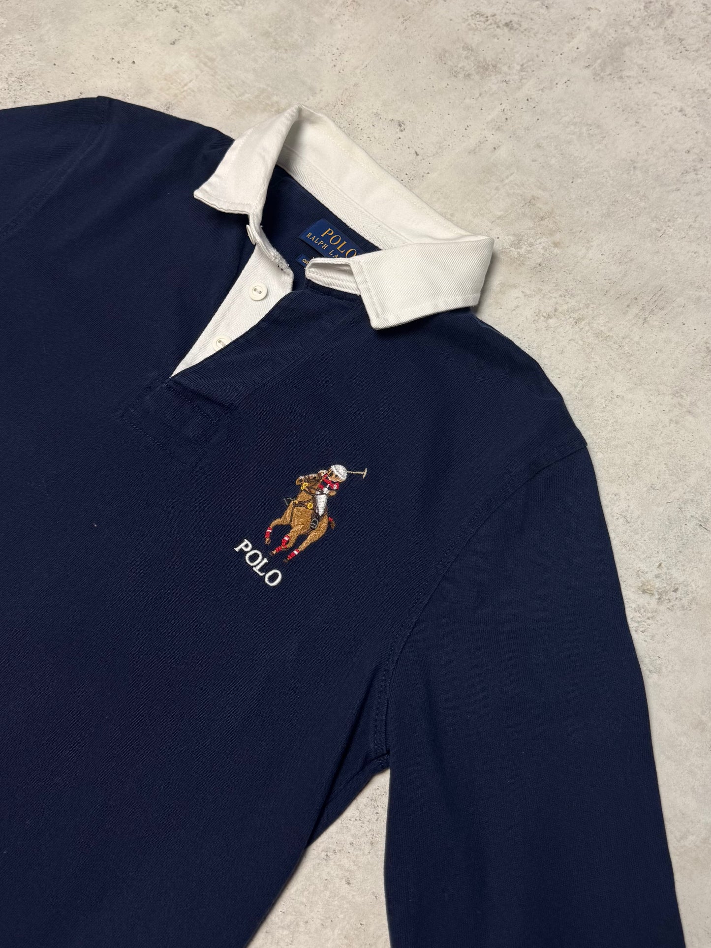 Ralph Lauren Poloshirt Lang Dunkelblau S
