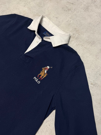 Ralph Lauren Poloshirt Lang Dunkelblau S