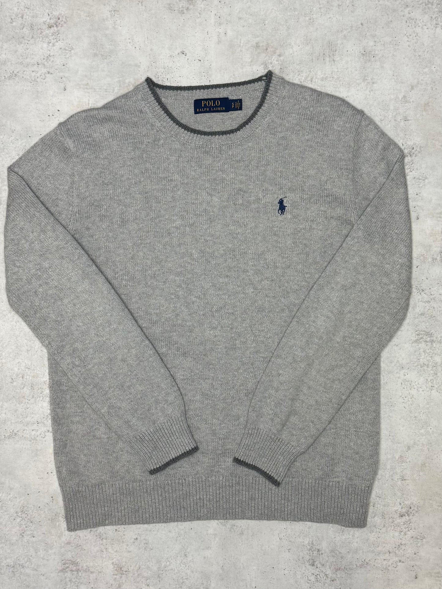 Ralph Lauren Rundhalspullover Grau S