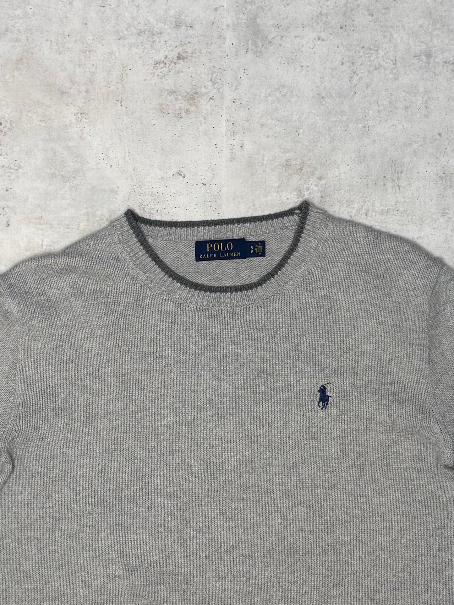Ralph Lauren Rundhalspullover Grau S