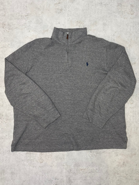 Ralph Lauren Quarter-Zip Grau L