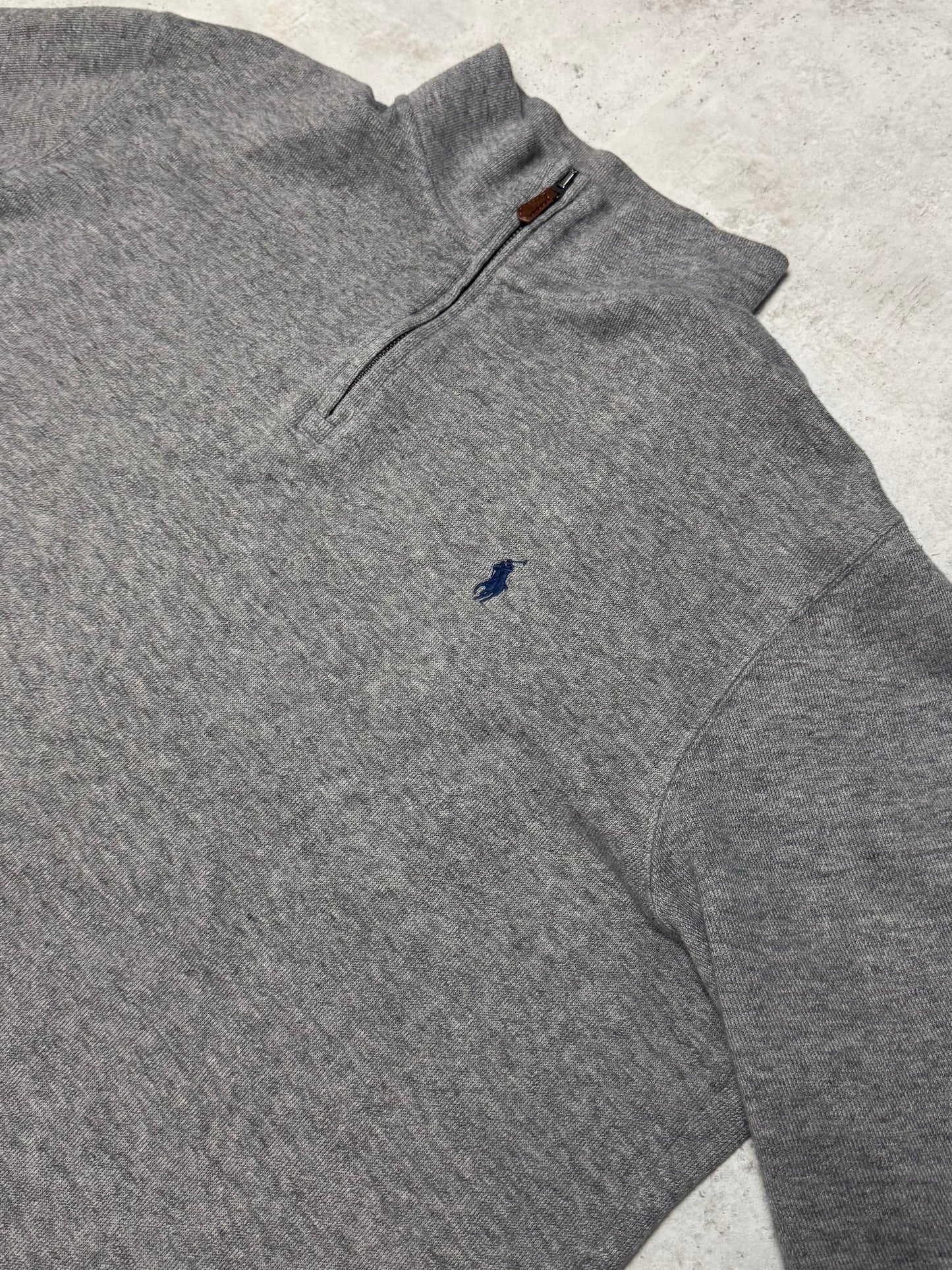 Ralph Lauren Quarter-Zip Grau L