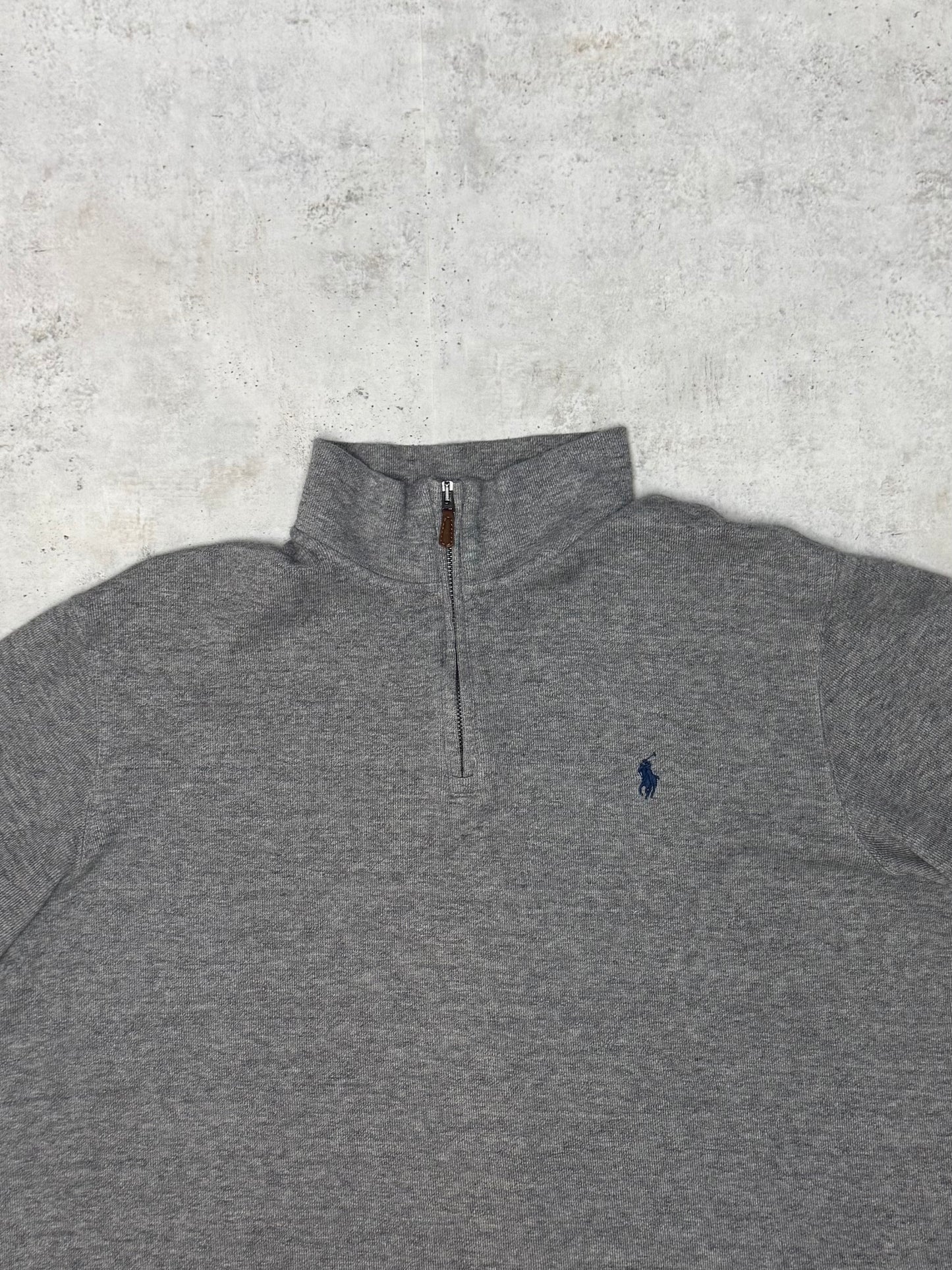 Ralph Lauren Quarter-Zip Grau L