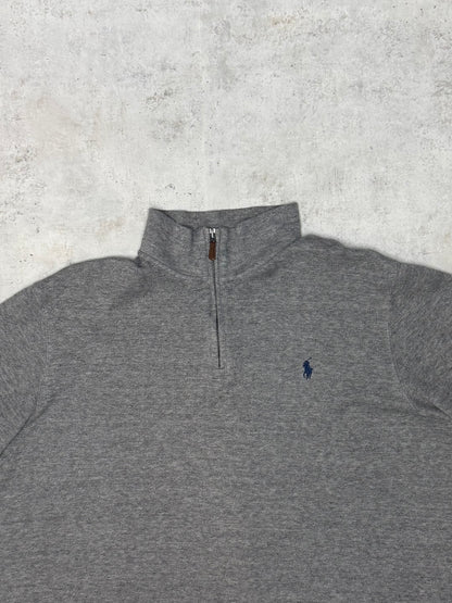Ralph Lauren Quarter-Zip Grau L