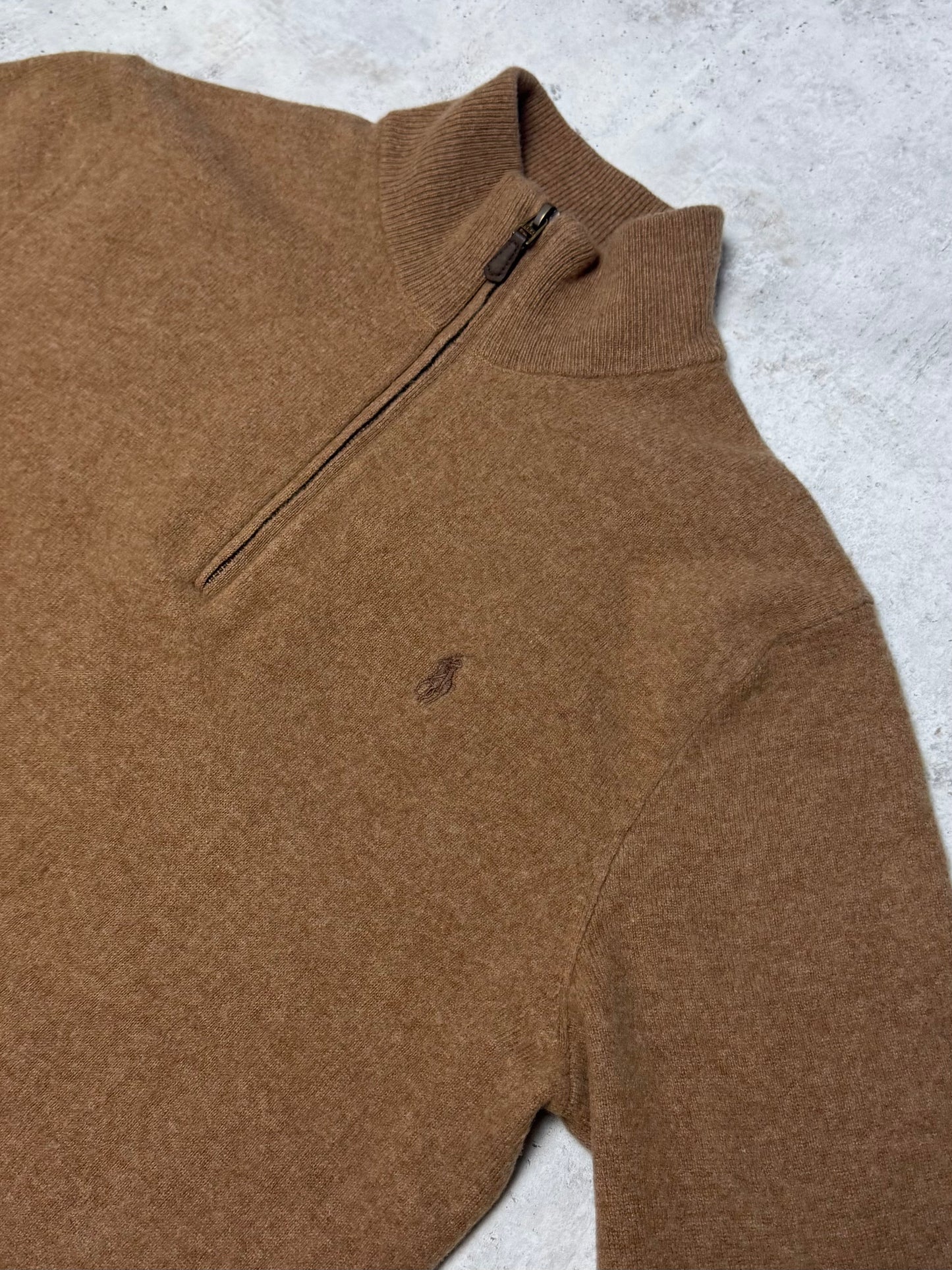 Ralph Lauren Quarter-Zip Braun M