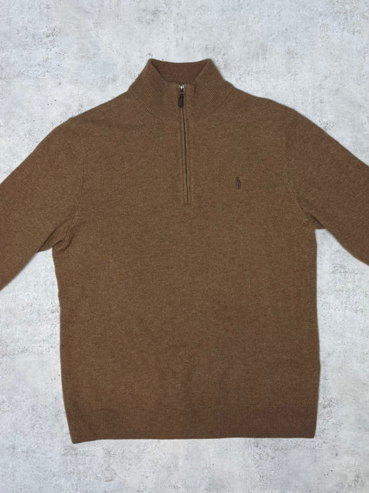 Ralph Lauren Quarter-Zip Braun M