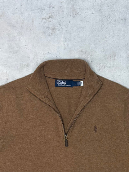 Ralph Lauren Quarter-Zip Braun M