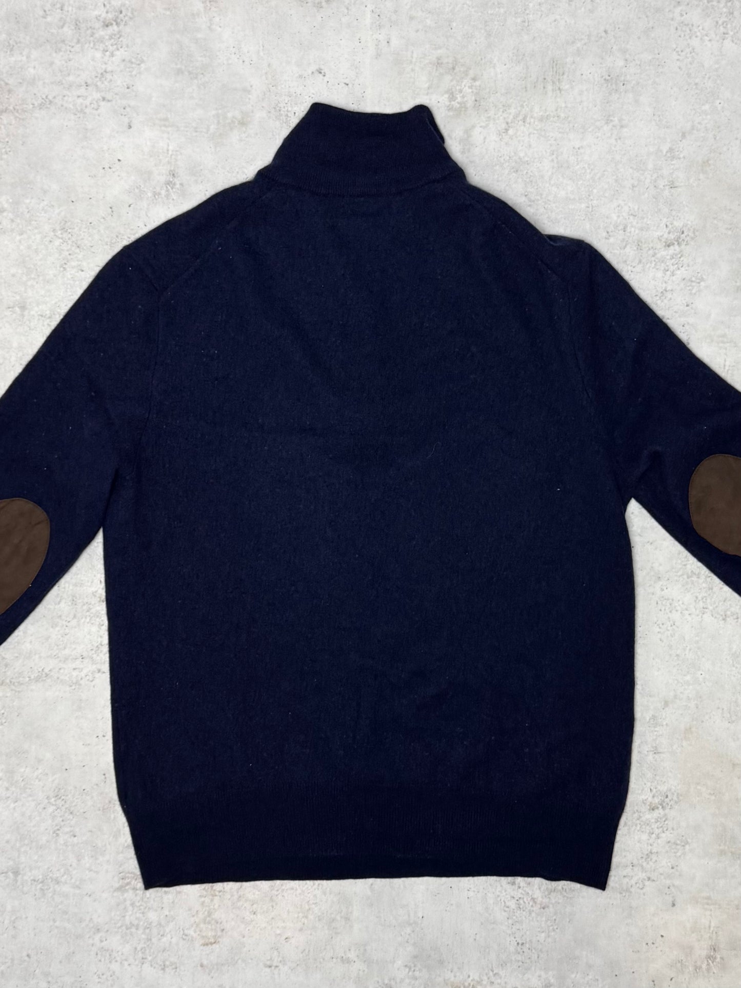 Ralph Lauren Quarter-Zip Dunkelblau M