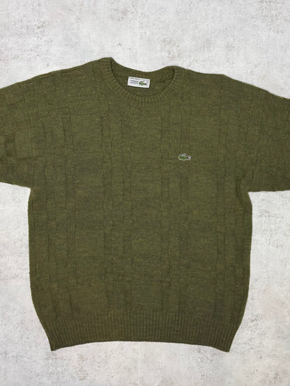 Lacoste Rundhalspullover Grün L