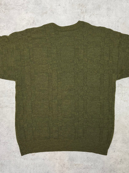 Lacoste Rundhalspullover Grün L