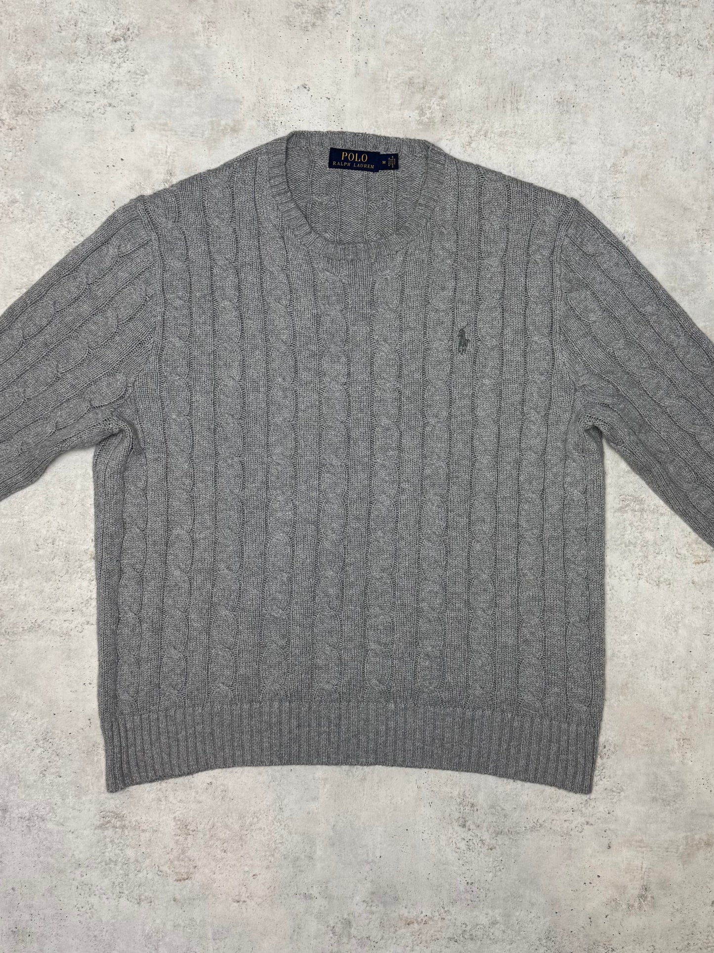 Ralph Lauren Rundhalspullover Grau M