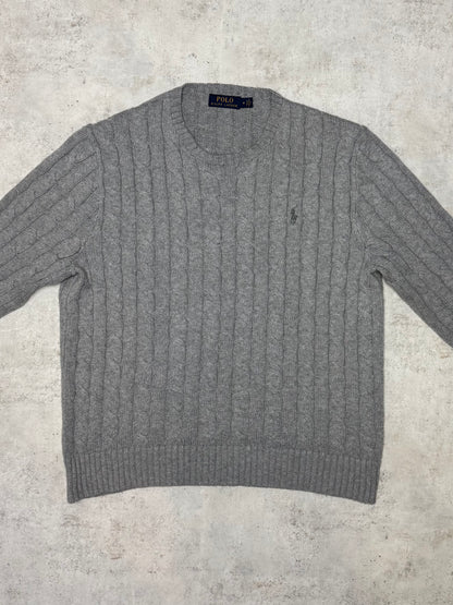 Ralph Lauren Rundhalspullover Grau M