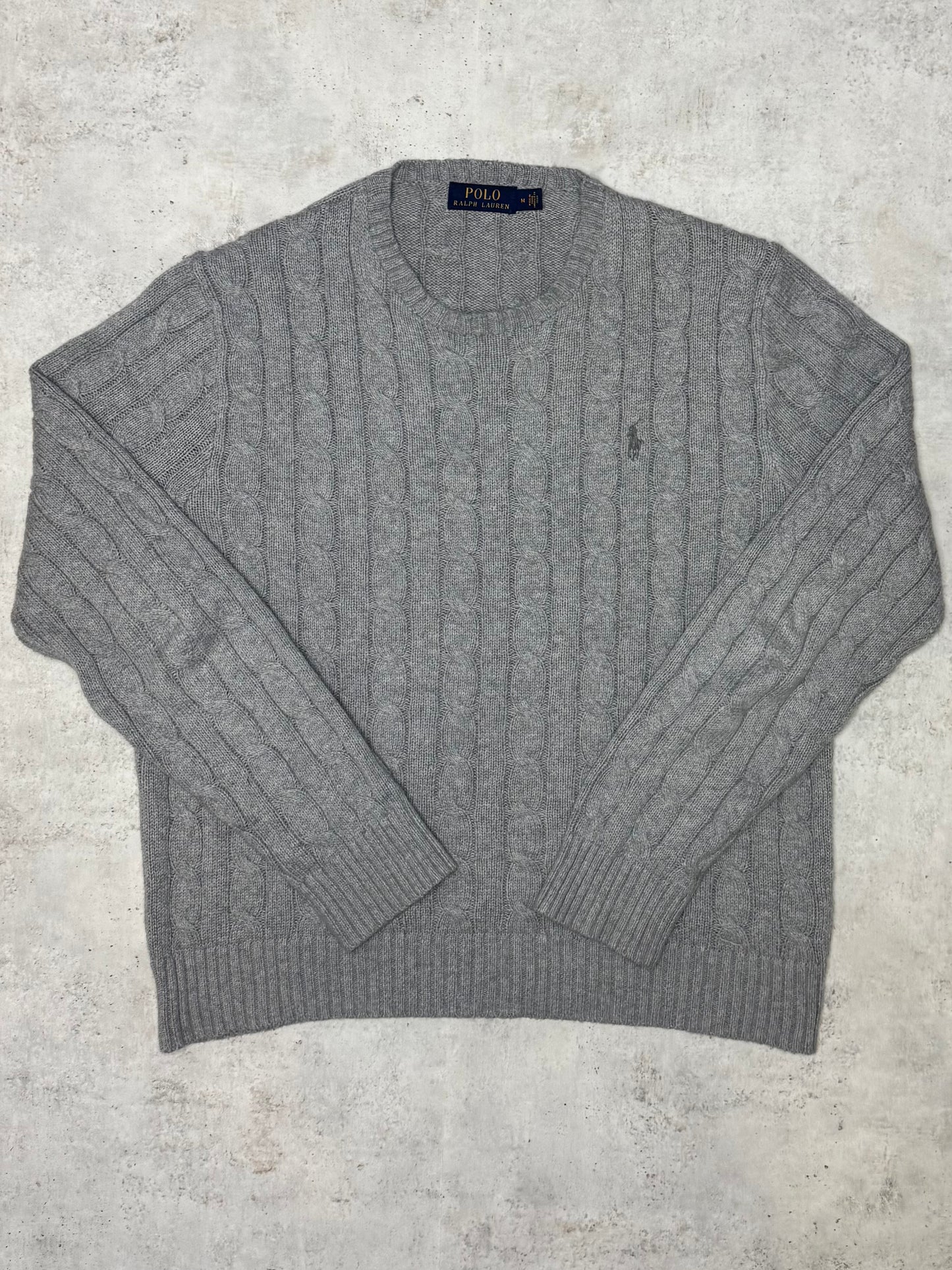 Ralph Lauren Rundhalspullover Grau M