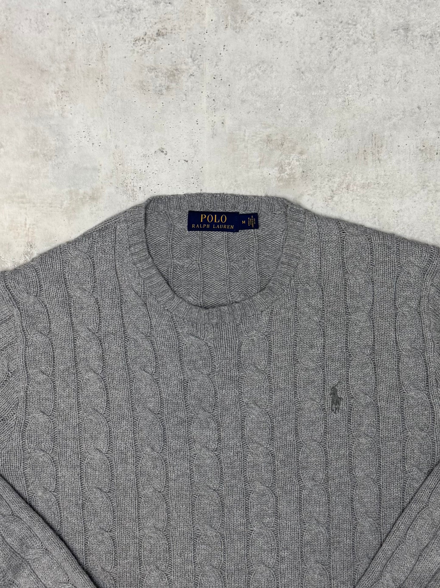 Ralph Lauren Rundhalspullover Grau M