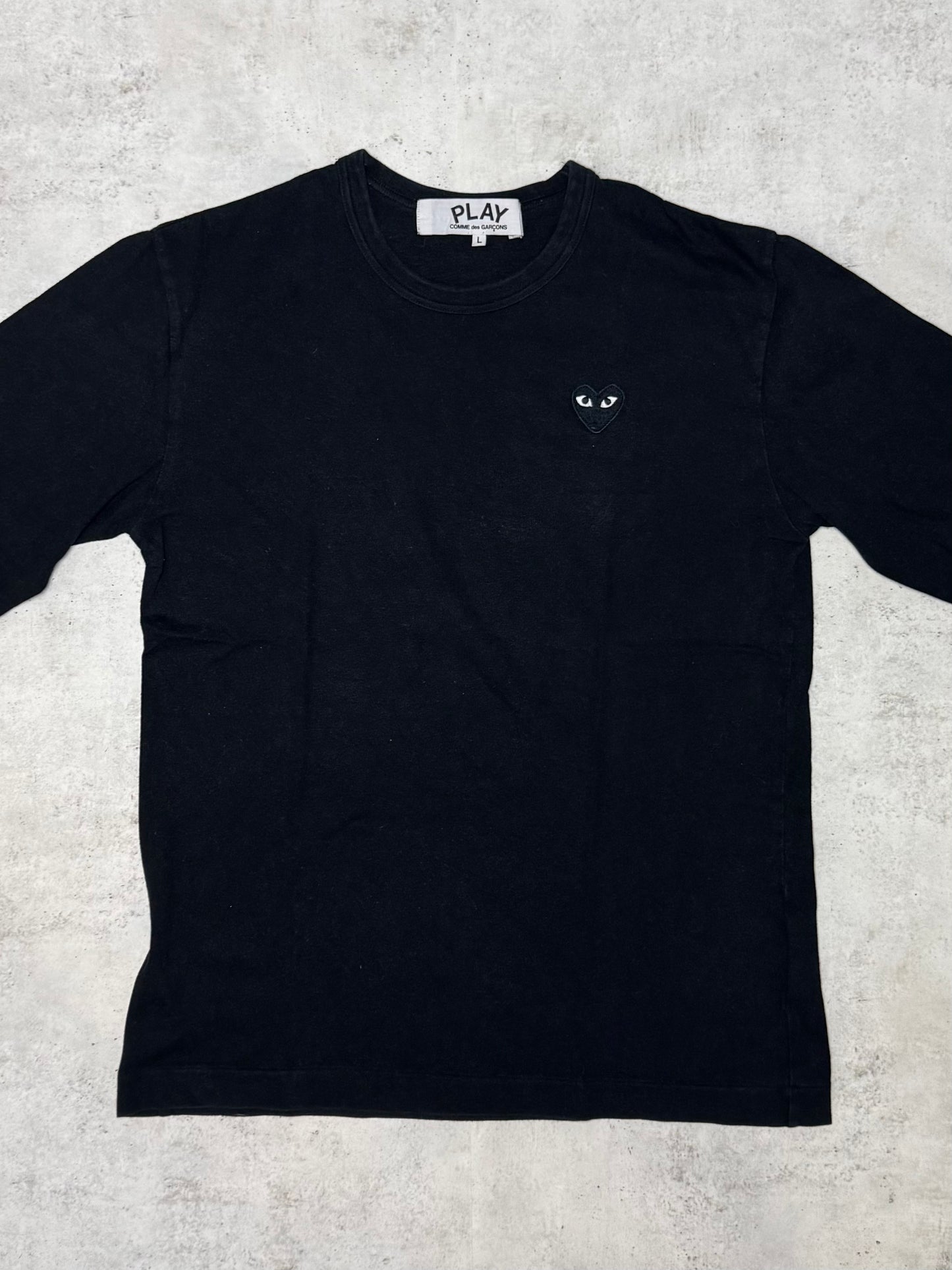 Comme des Garcons Longsleeve Schwarz M