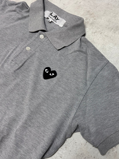 Comme des Garcons Poloshirt Kurz Grau S