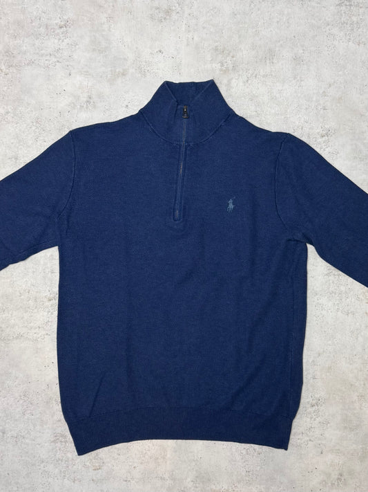 Ralph Lauren Quarter-Zip Blau M