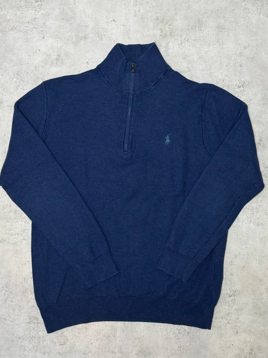 Ralph Lauren Quarter-Zip Blau M