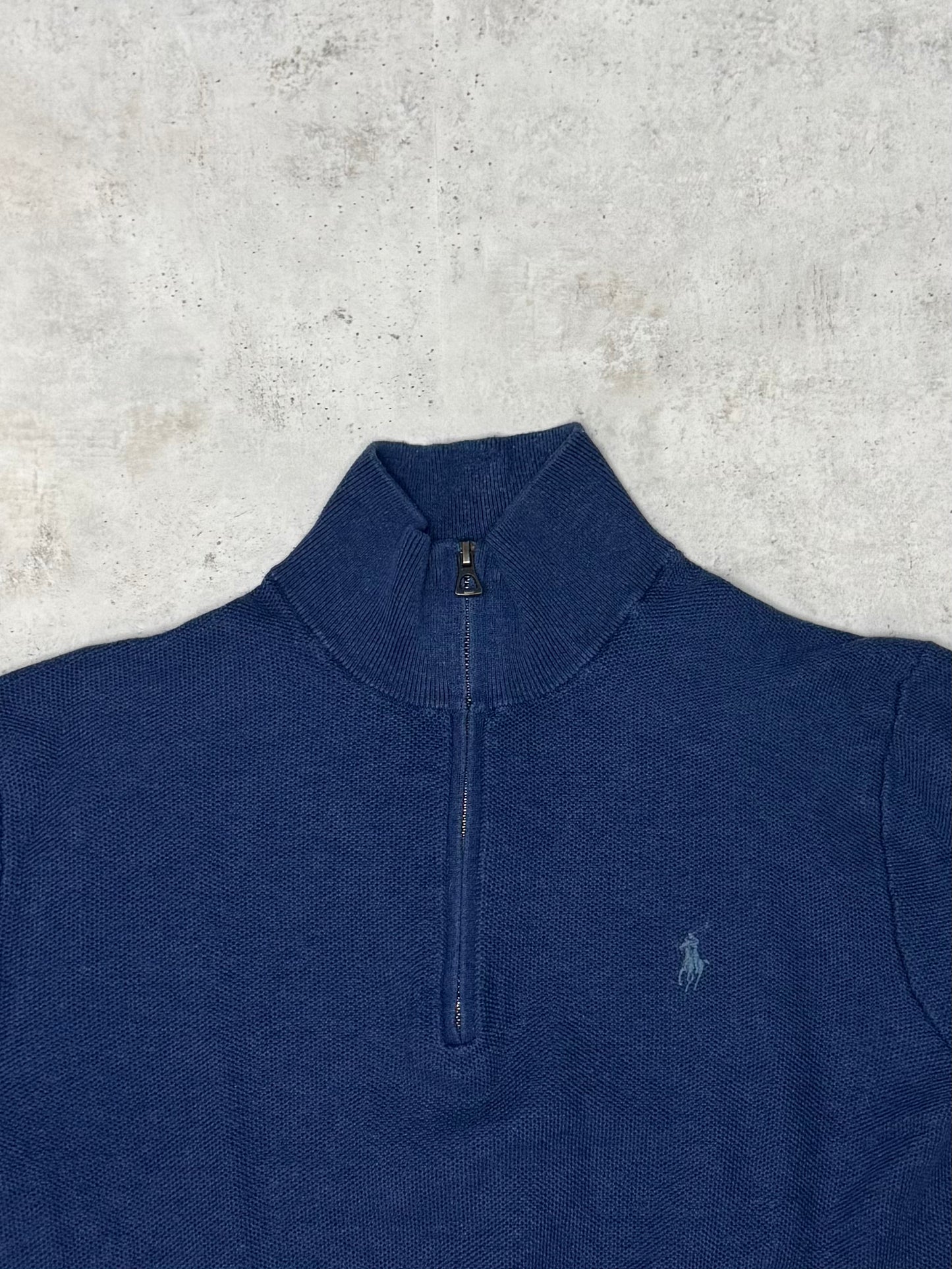 Ralph Lauren Quarter-Zip Blau M