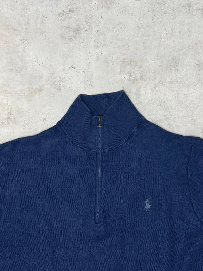 Ralph Lauren Quarter-Zip Blau M