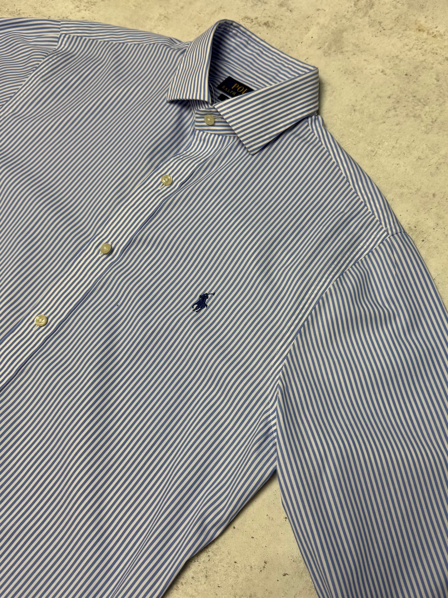Ralph Lauren Hemd Blau/Weiß M