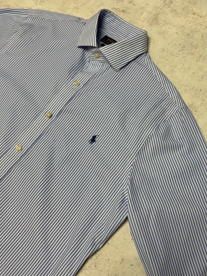 Ralph Lauren Hemd Blau/Weiß M
