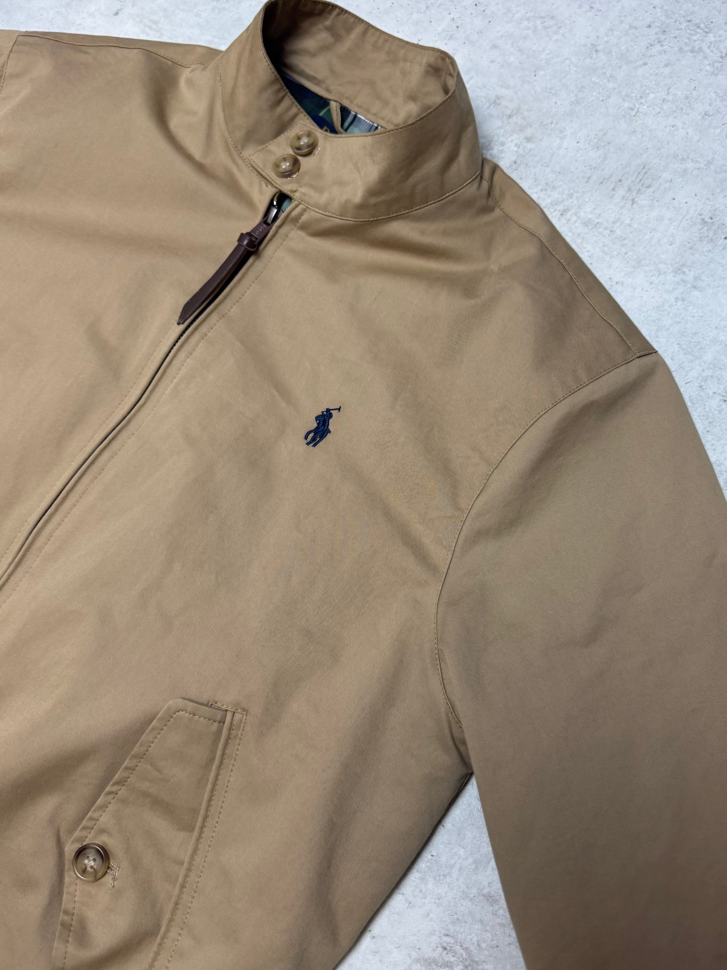 Ralph Lauren Harrington Jacke Beige M