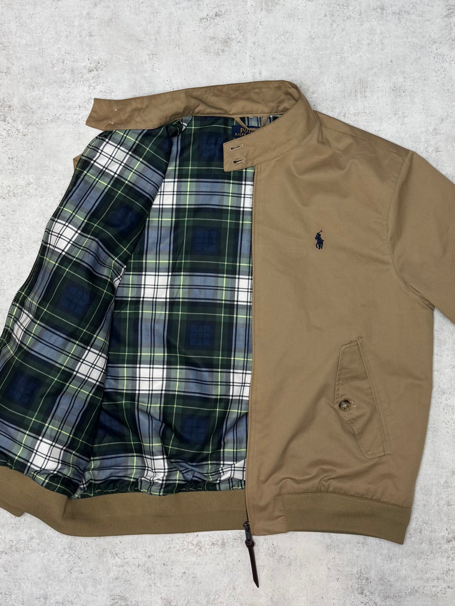 Ralph Lauren Harrington Jacke Beige M