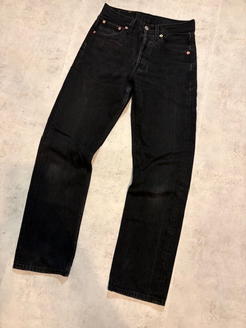Levis 501 Schwarz